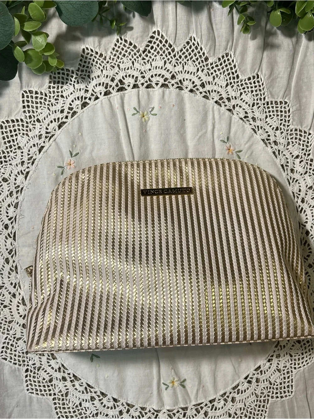 Vince Camuto cosmetic bag